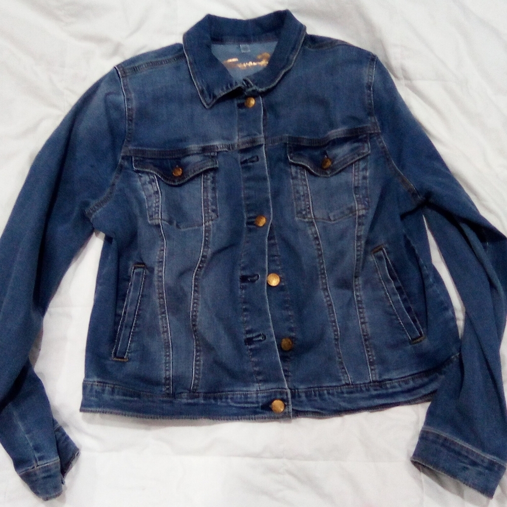 Classic Blue Denim Jacket Seven